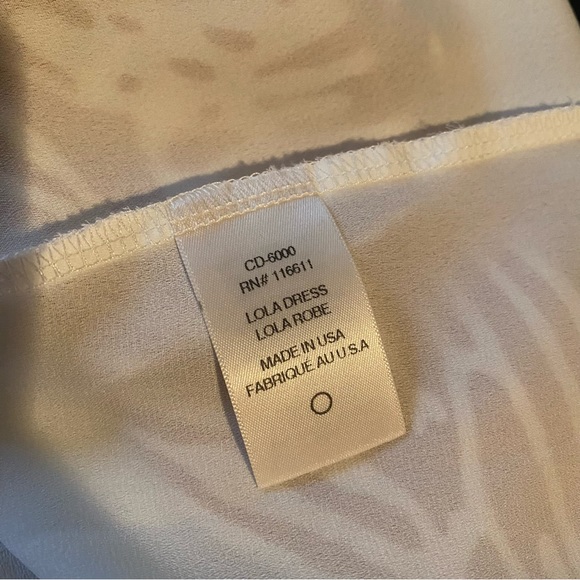 Anthropologie Lola cross wrap printed summer dress size small - Picture 7 of 8